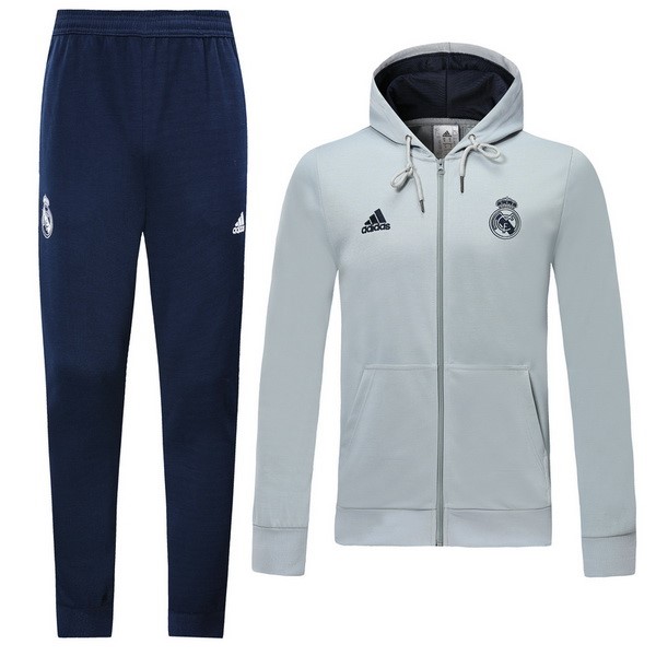 Chandal Real Madrid 2019 2020 Azul Gris